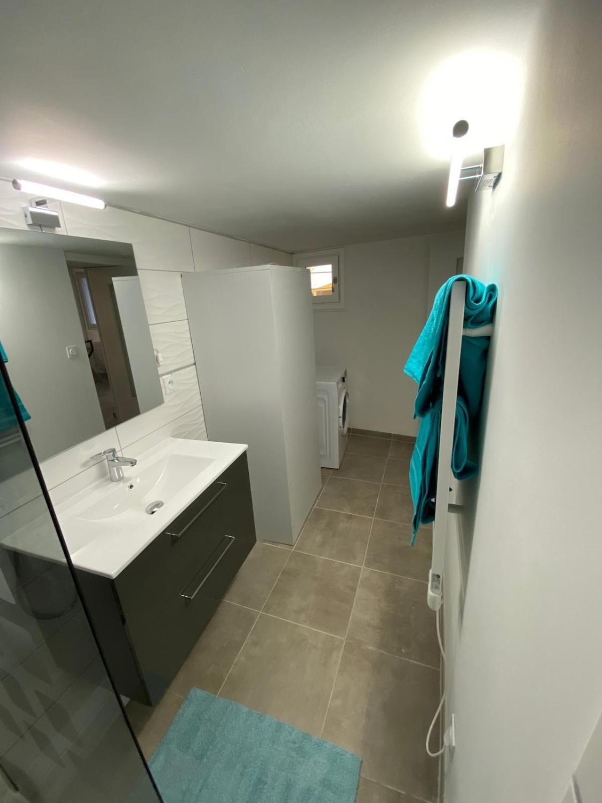 Superbe Appartement Climatise Avec Patio Montpellier Bagian luar foto